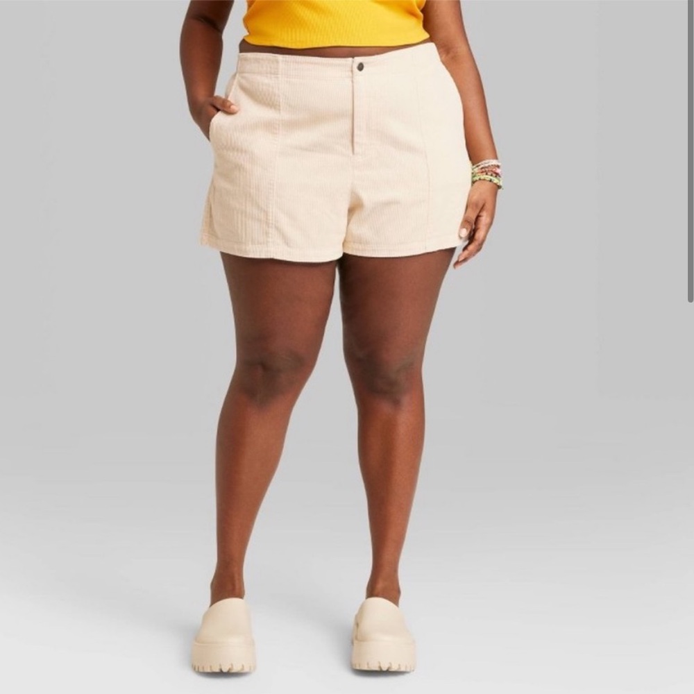 Wild Fable High-Rise Corduroy Shorts
